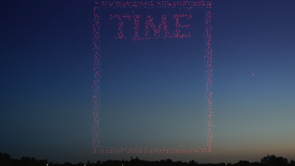 Журнал Time показал эффектную обложку из дронов