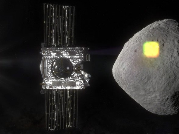 Космический аппарат OSIRIS-REx обнаружил на астероиде остатки воды