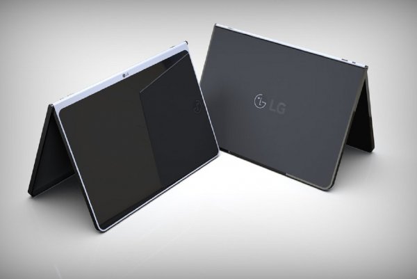 LG обзавелась патентом на безрамочный планшет с беспроводной клавиатурой