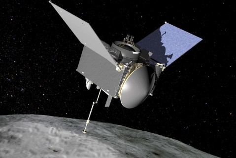 Космический аппарат OSIRIS-REx обнаружил на астероиде остатки воды