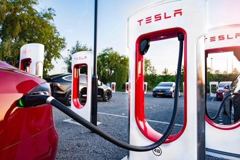 Маск заявил о появлении зарядных станций Tesla в Украине