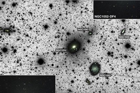 Астрономы обнаружили еще одну галактику, в которой нет темной материи