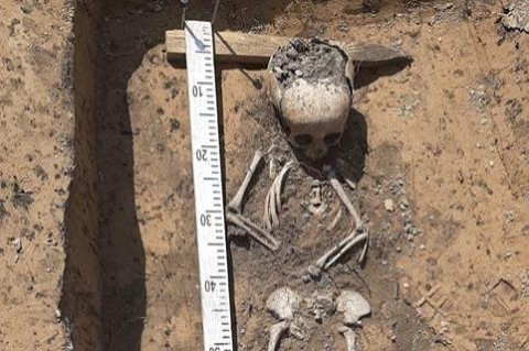 В центре Чернигова археологи нашли захоронение ребенка времен Киевской Руси
