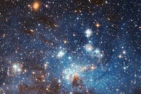 Hubble заснял скопление тысячи молодых звезд