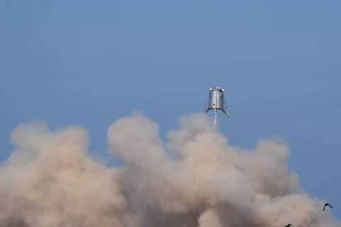 Компания SpaceX испытала марсолет Starhopper