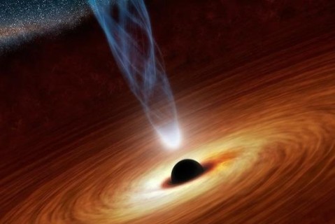 Ученые засняли мощные процессы выброса энергии из черных дыр
