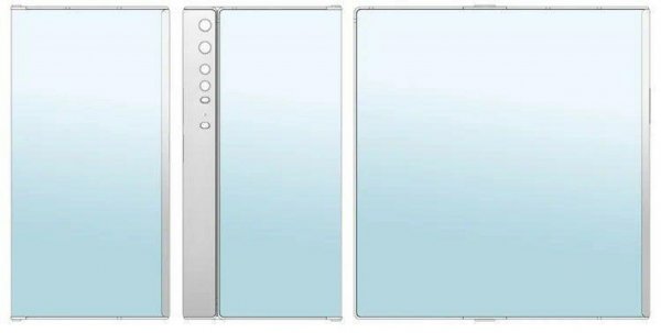 Xiaomi запатентовал гибкий смартфон в форме книги