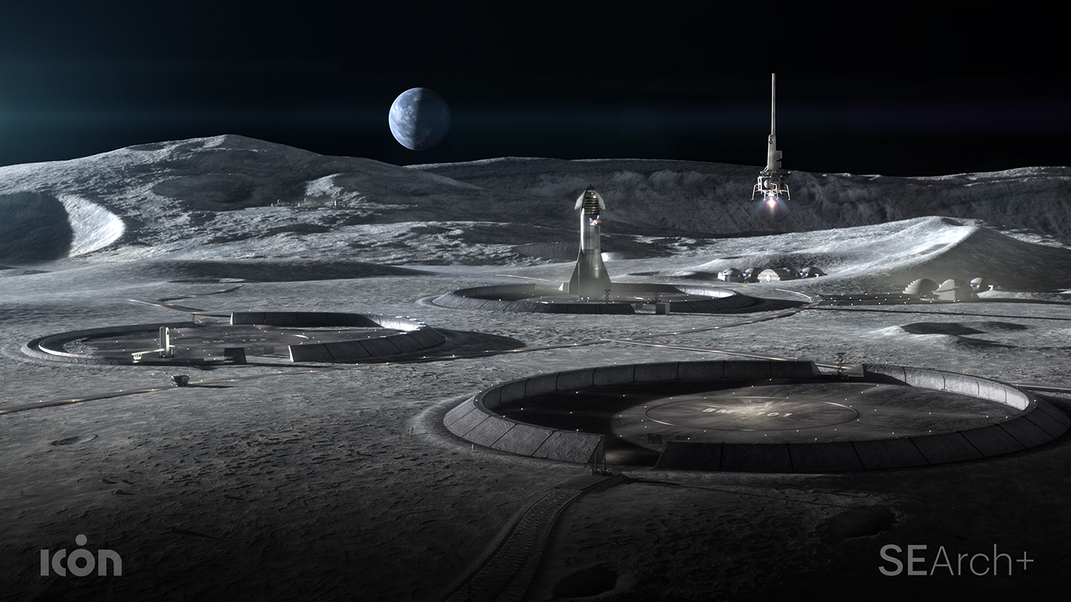 NASA на 3D-принтере напечатает дома для жизни на Луне