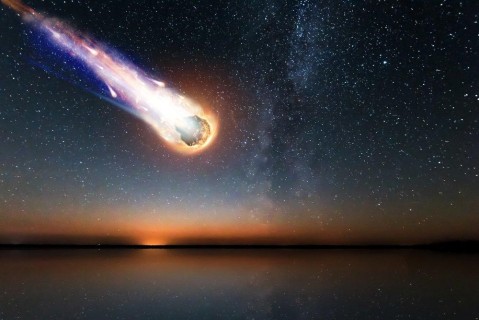Над Испанией в небе взорвался метеорит