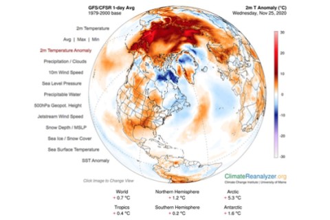 В Арктике зафиксировали рекордный рост температур на территории, которая в два раза больше США