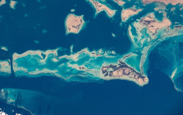 Летчик NASA показ снимки Земли с МКС