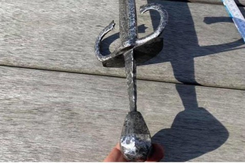 В Тернопольской области нашли 500-летний меч