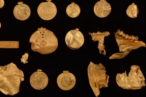 Самый большой клад в стране: датчанин случайно нашел килограмм старинного золота