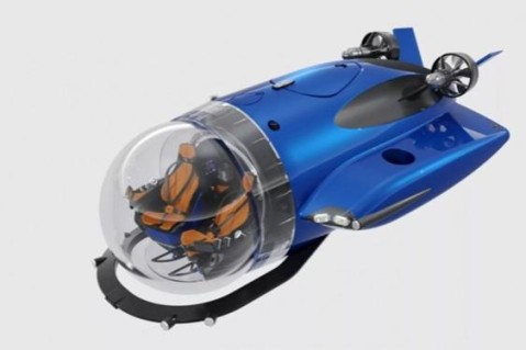 В Голландии придумали сверхбыструю электрическую подводную лодку