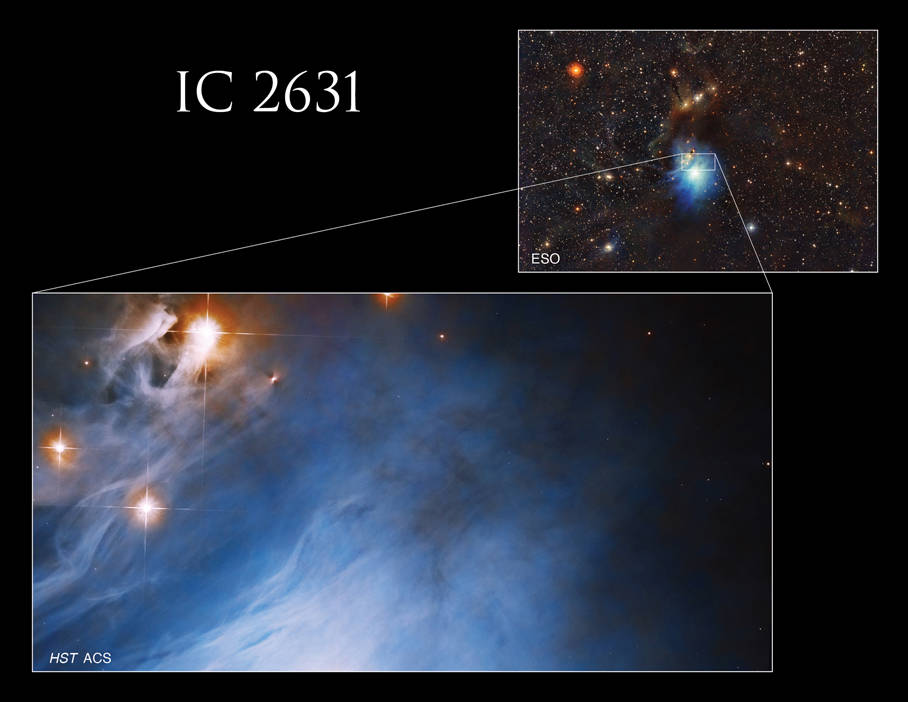 Телескоп Hubble заснял процесс зарождения новой звезды